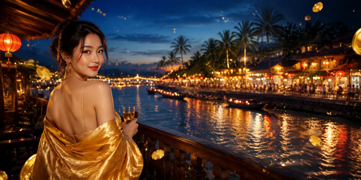 Người dùng thư giãn tại bãi biển Phú Quốc và suy nghĩ về việc chơi game cân bằng, có trách nhiệm